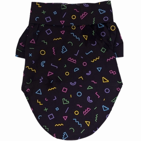 Hawaiian Camp Shirt | Geometric Retro