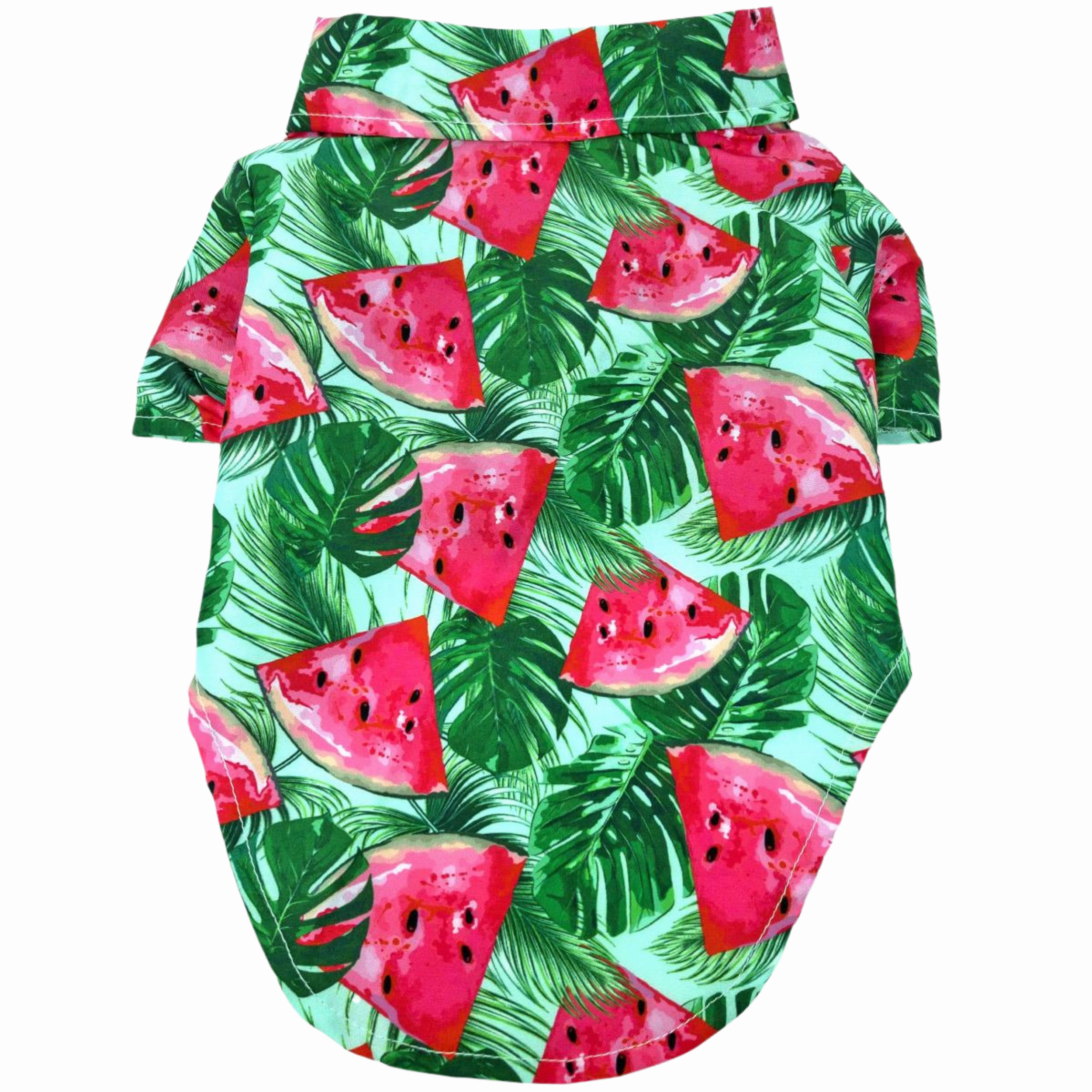 Hawaiian Camp Shirt | Juicy Watermelon