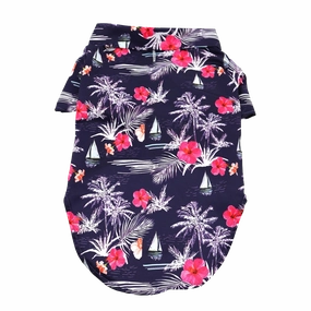 Hawaiian Camp Shirt | Moonlight Sails