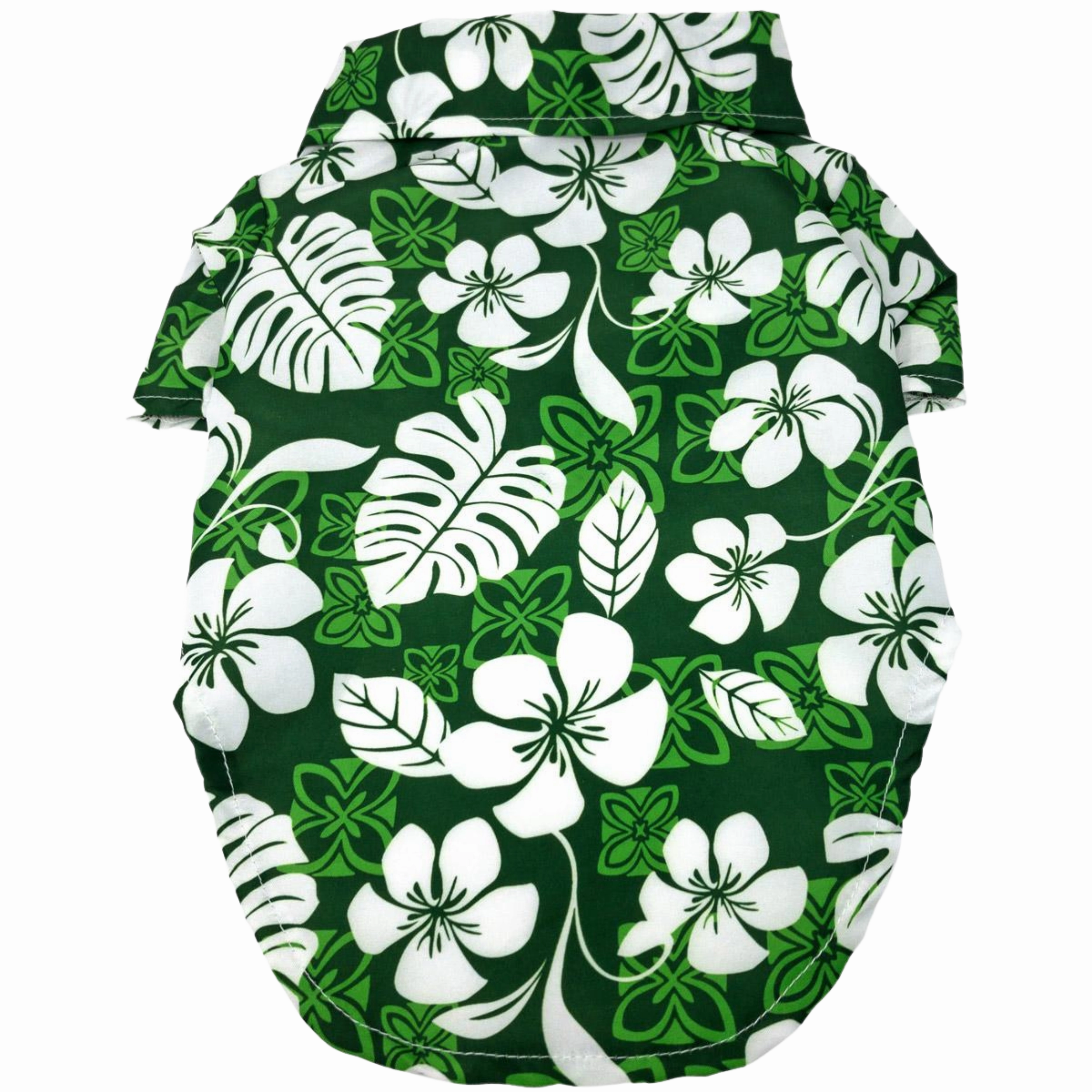 Hawaiian Camp Shirt | Tropical Green