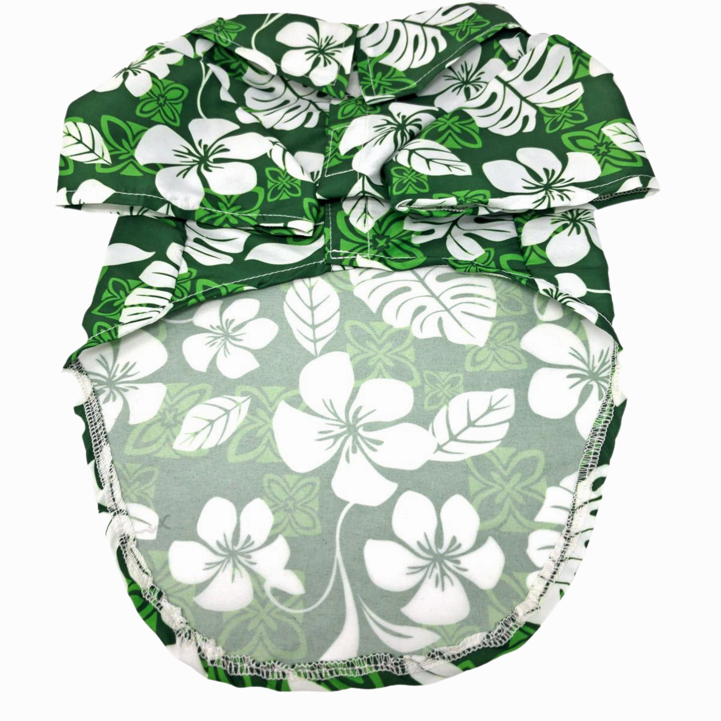 Hawaiian Camp Shirt | Tropical Green