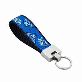 Key Ring | Blue Bandana