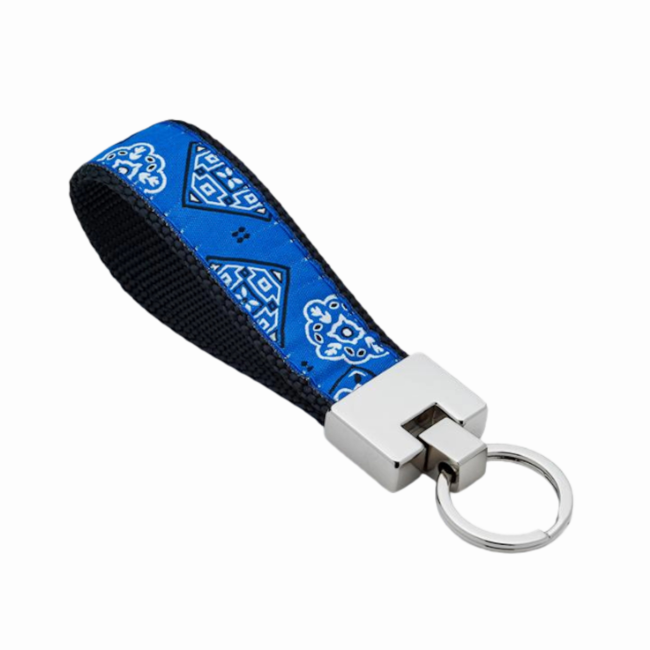Key Ring | Blue Bandana