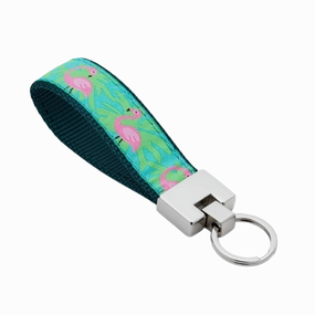 Key Ring | Pink Flamingos