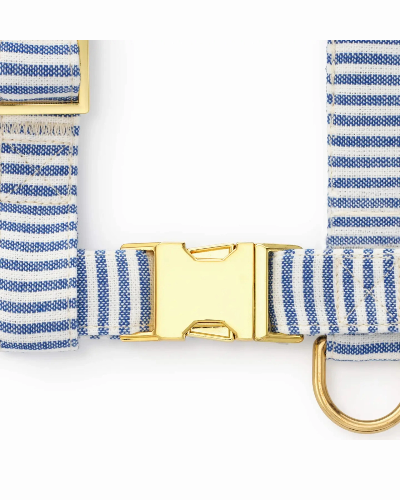 Lake Blue Stripe Dog Harness