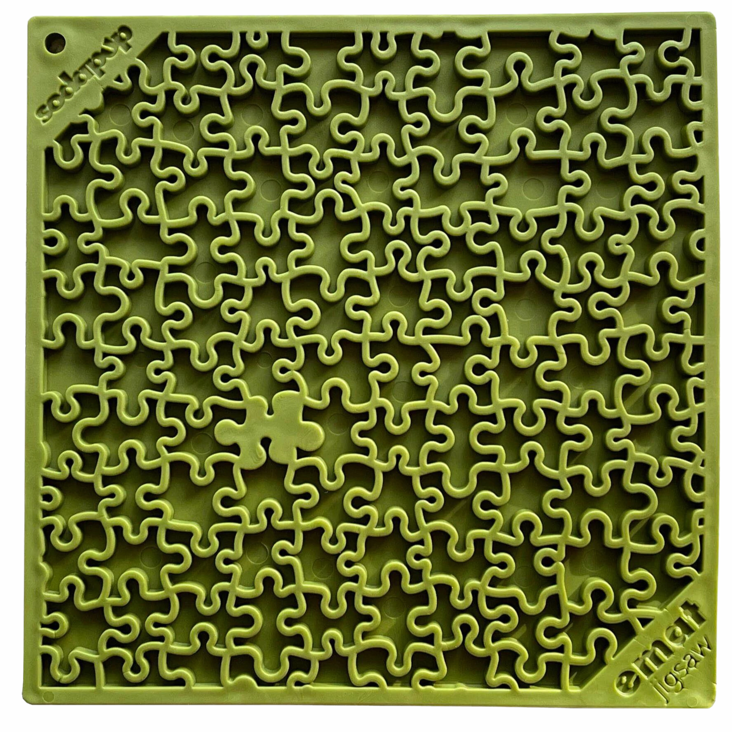 Lick Mat | Jigsaw Puzzle Green