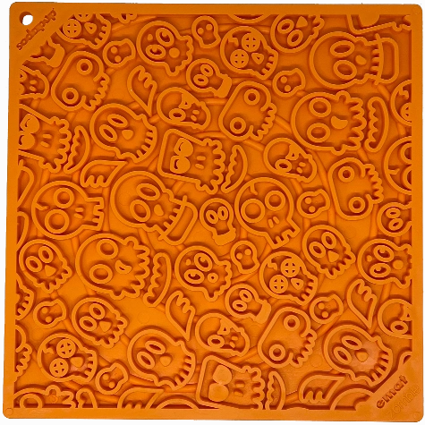 Lick Mat | Zombie Orange