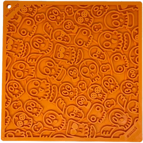 Lick Mat | Zombie Orange