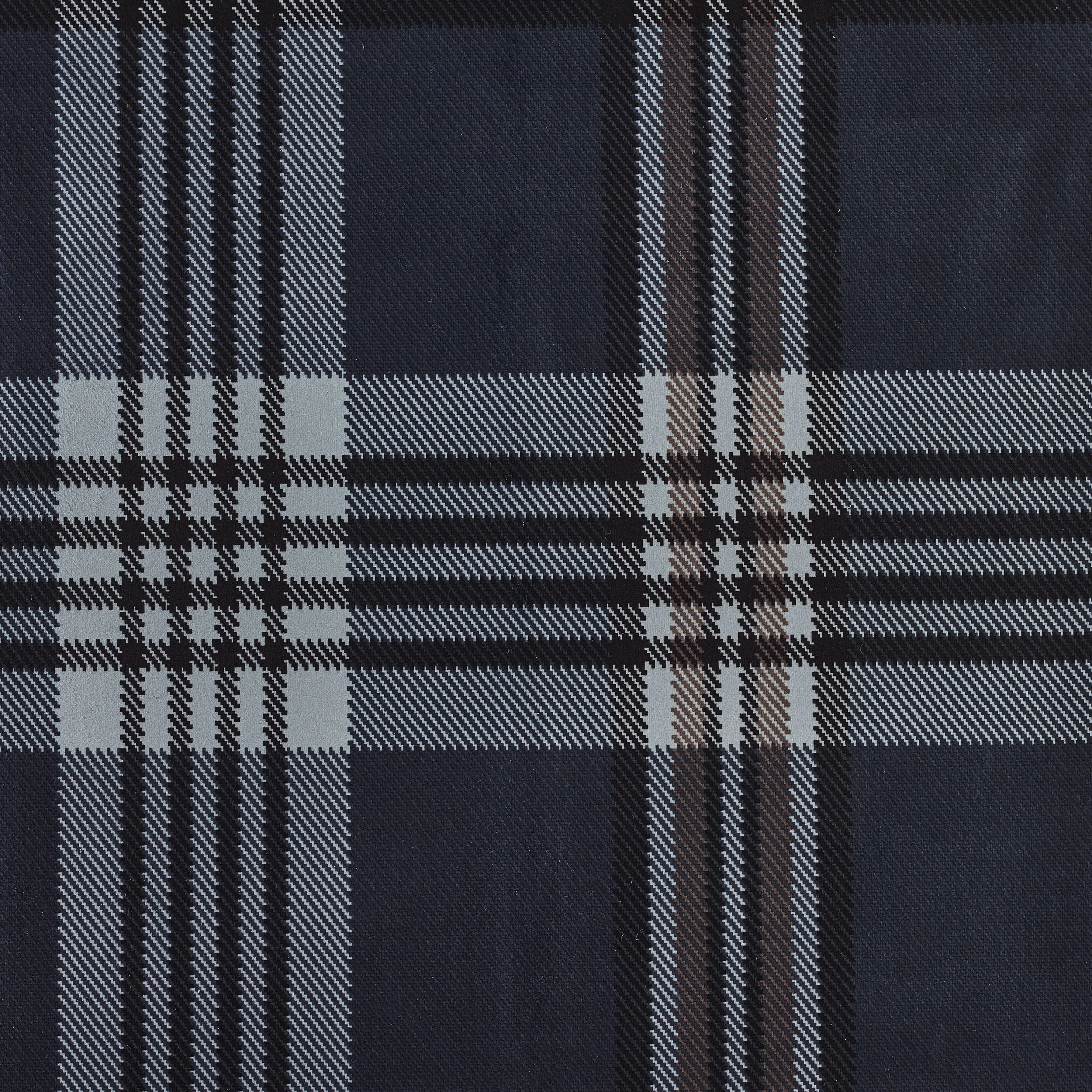 Luxury Microvelvet Crate Mattress | Greystone Tartan Plaid