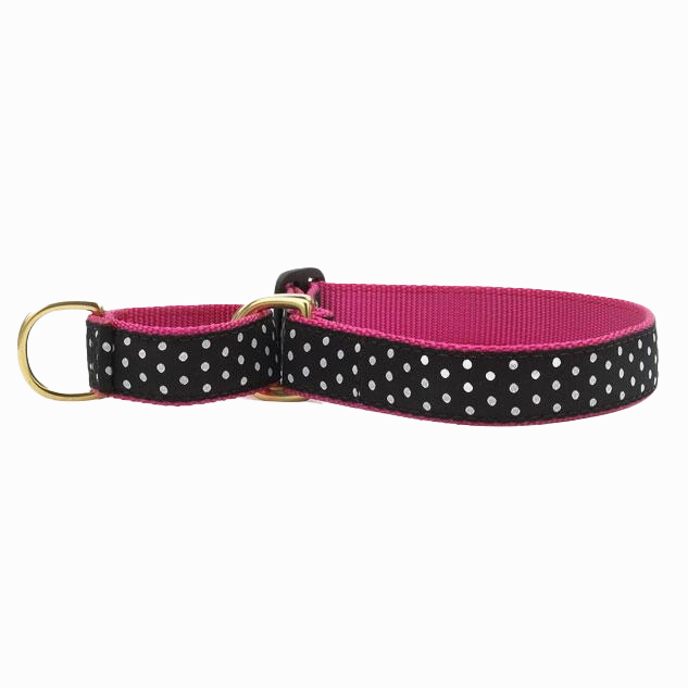 Martingale Collar | Black & White Dots