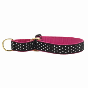 Martingale Collar | Black & White Dots