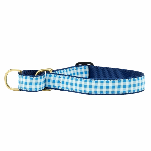 Martingale Collar | Blue Gingham