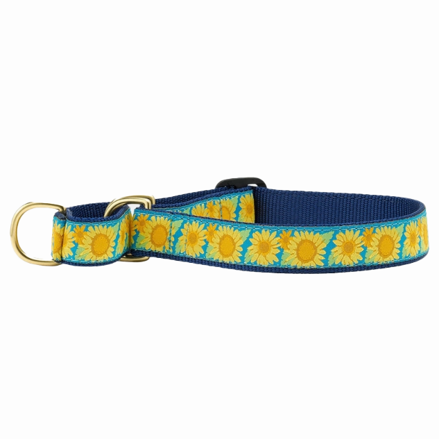 Martingale Collar | Bright Sunflowers