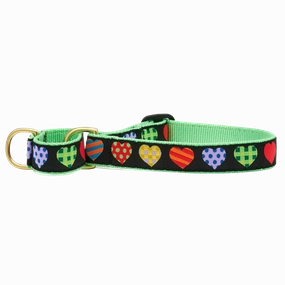 Martingale Collar | Colorful Hearts