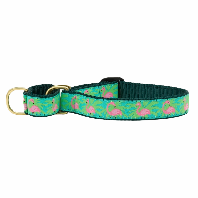 Martingale Collar | Pink Flamingos