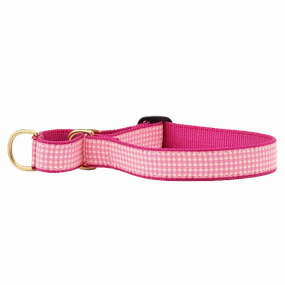 Martingale Collar | Pink Gingham