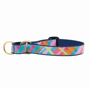 Martingale Collar | Pink Madras