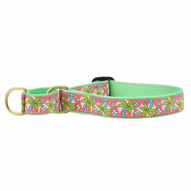 Martingale Collar | Pink Palms