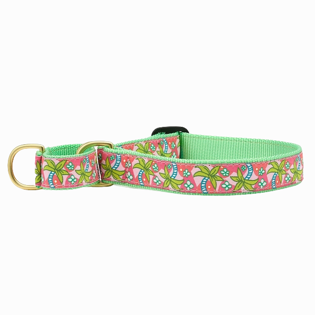 Martingale Collar | Pink Palms