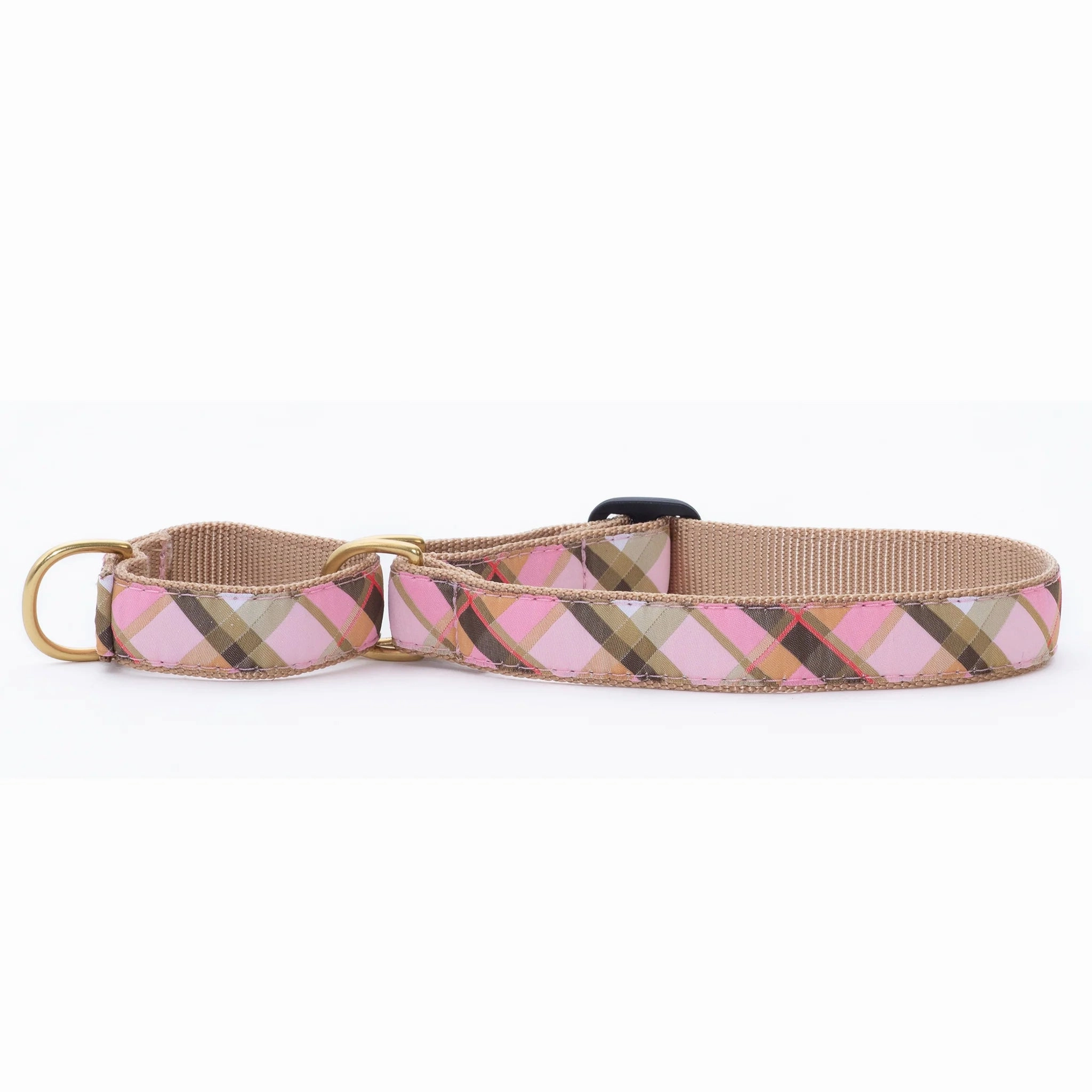Martingale Collar | Pink Plaid