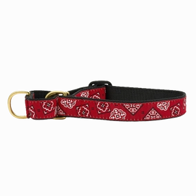 Martingale Collar | Red Bandana