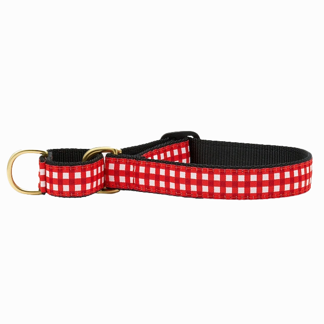 Martingale Collar | Red Gingham