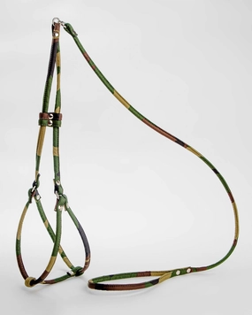 Nylon Step-In Adjustable Dog Harness in Camo (Made in the USA)