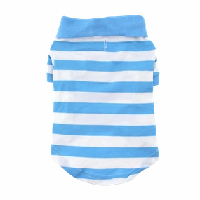 Polo Shirt | Azure Stripes