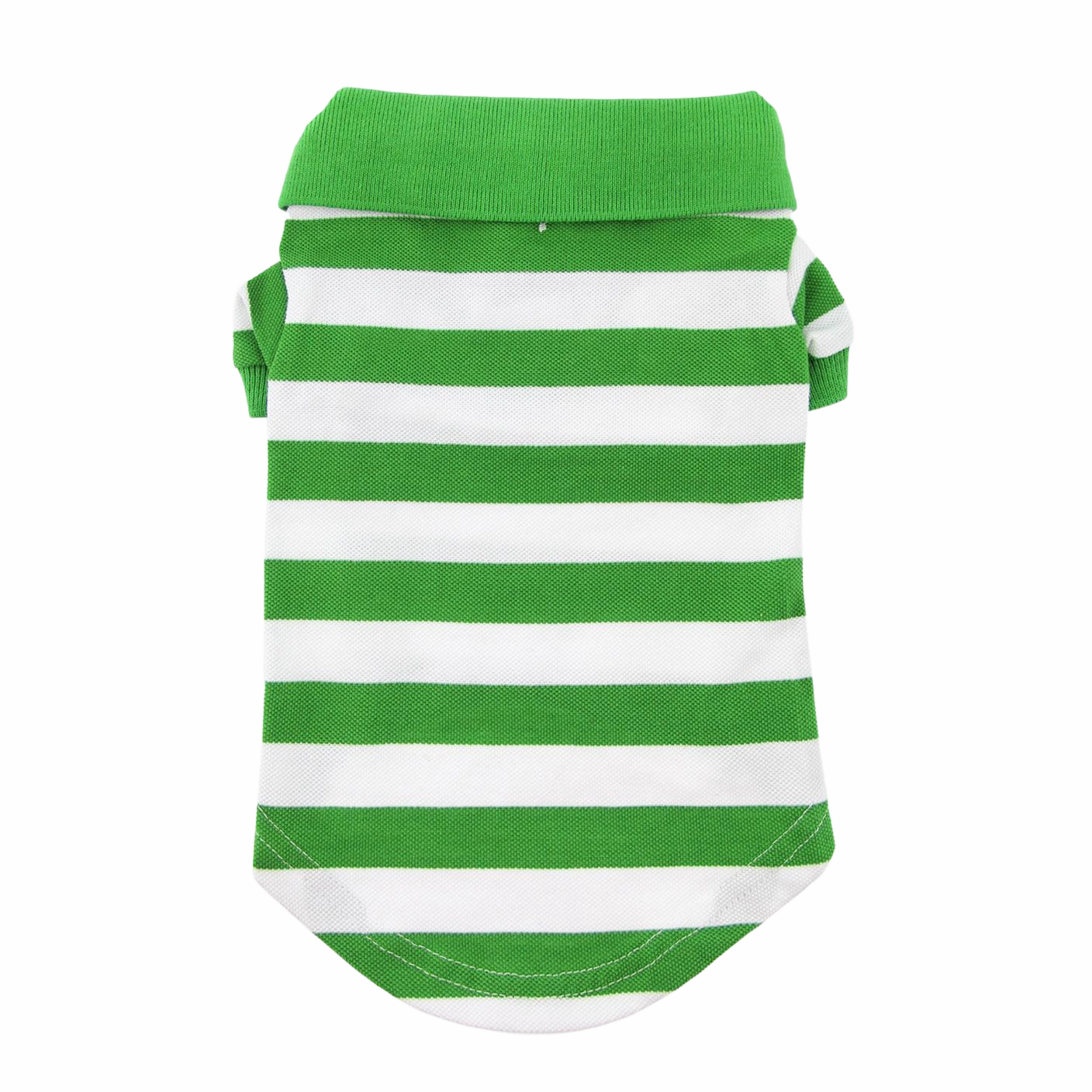 Polo Shirt | Emerald Stripes