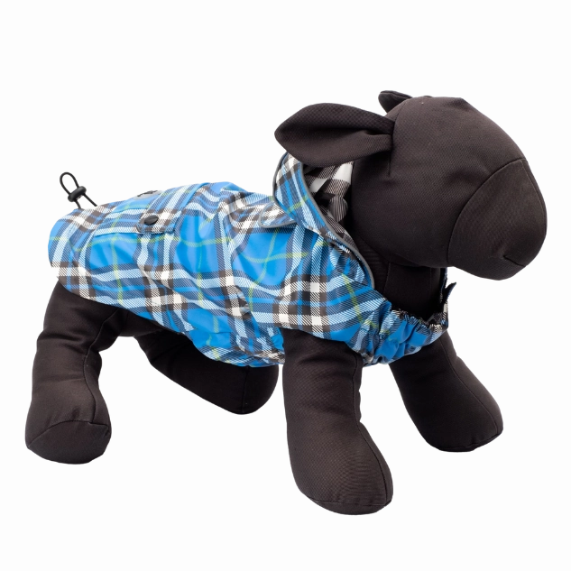 Raincoat | Bias Plaid Blue