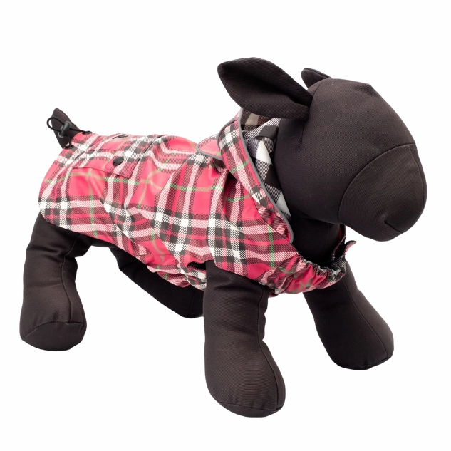 Raincoat | Bias Plaid Pink