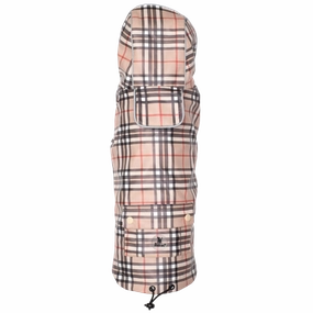 Raincoat | Bias Plaid Tan