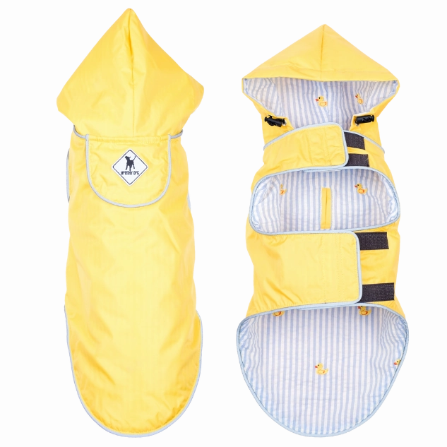 Raincoat | Blue Stripe Rubber Duck