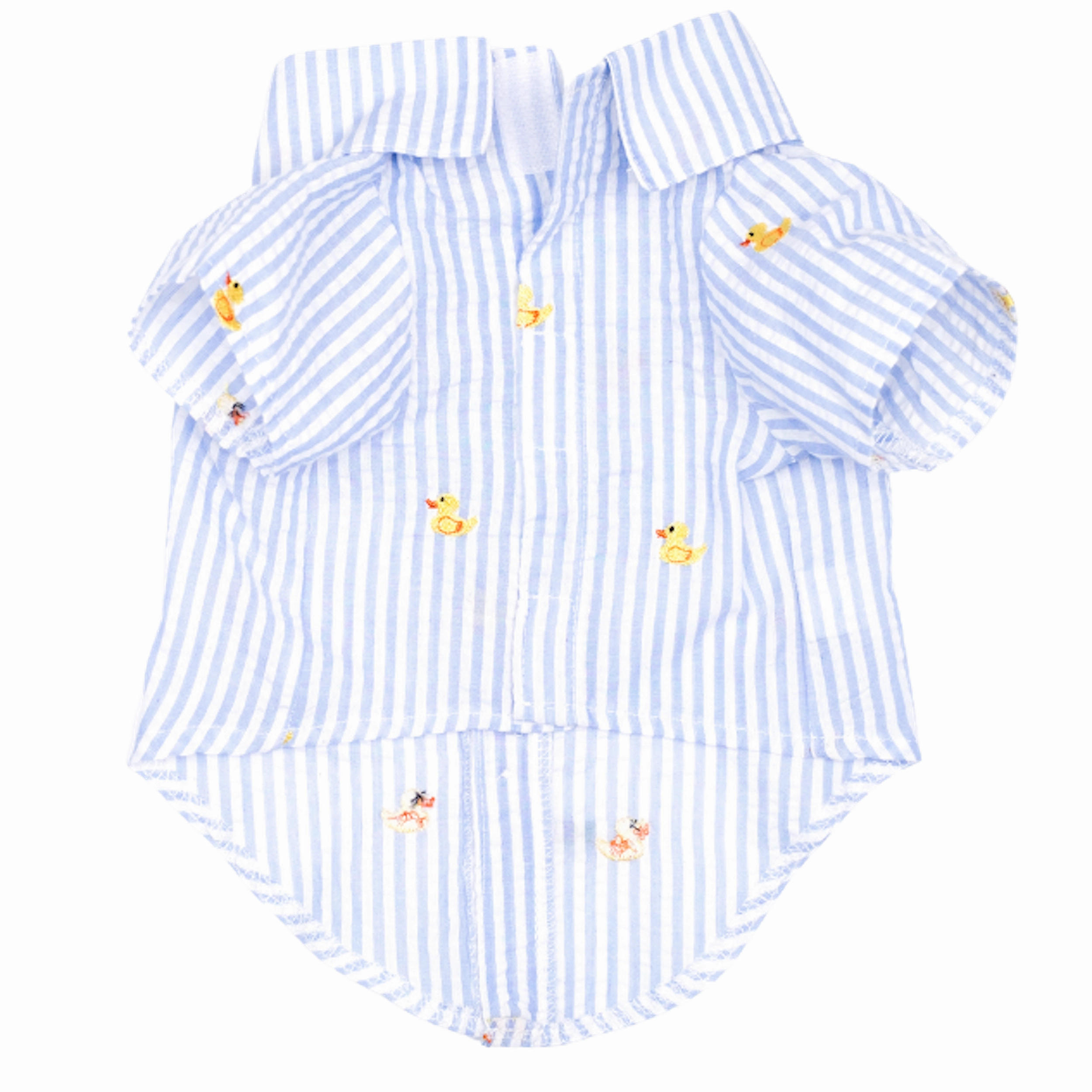 Shirt | Blue Stripe Rubber Duck