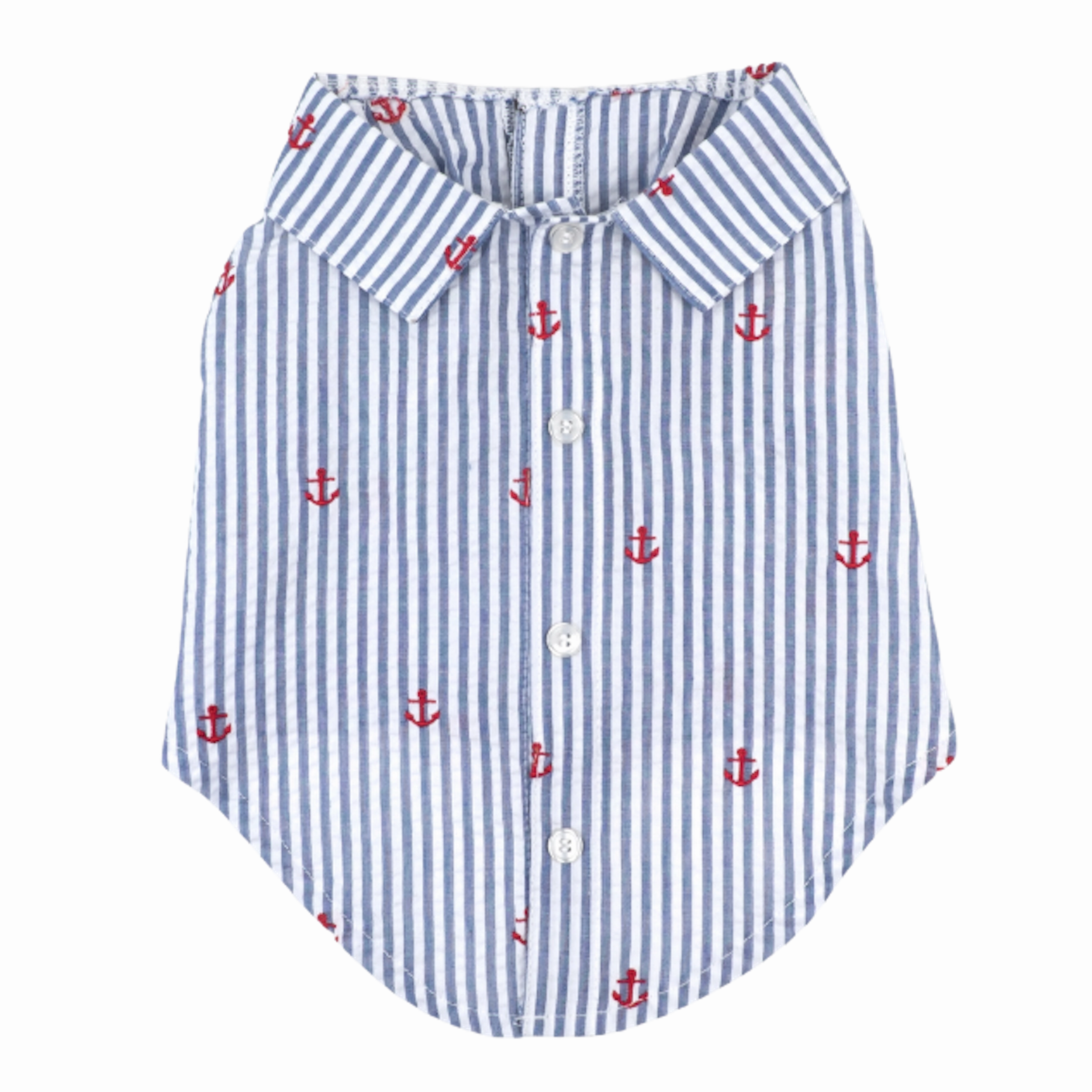 Shirt | Navy Stripe Anchors