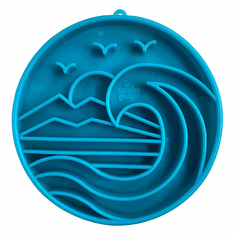 Slow Feeder Bowl | Baja Blue