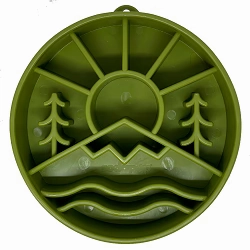 Slow Feeder Bowl | Great Outdoors Green
