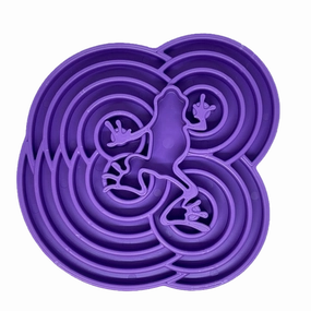 Snacking Tray | Frogs Purple