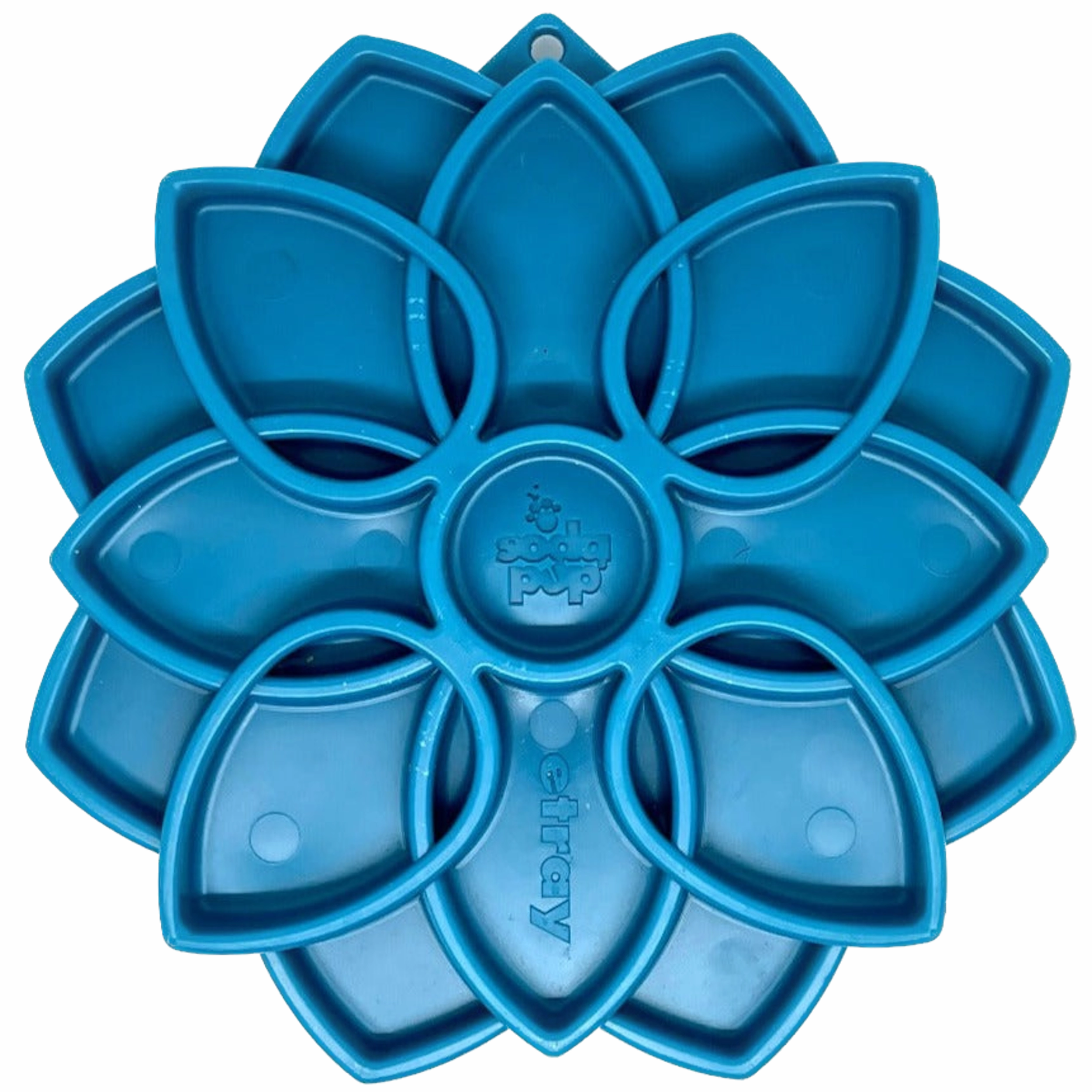 Snacking Tray | Mandala Blue