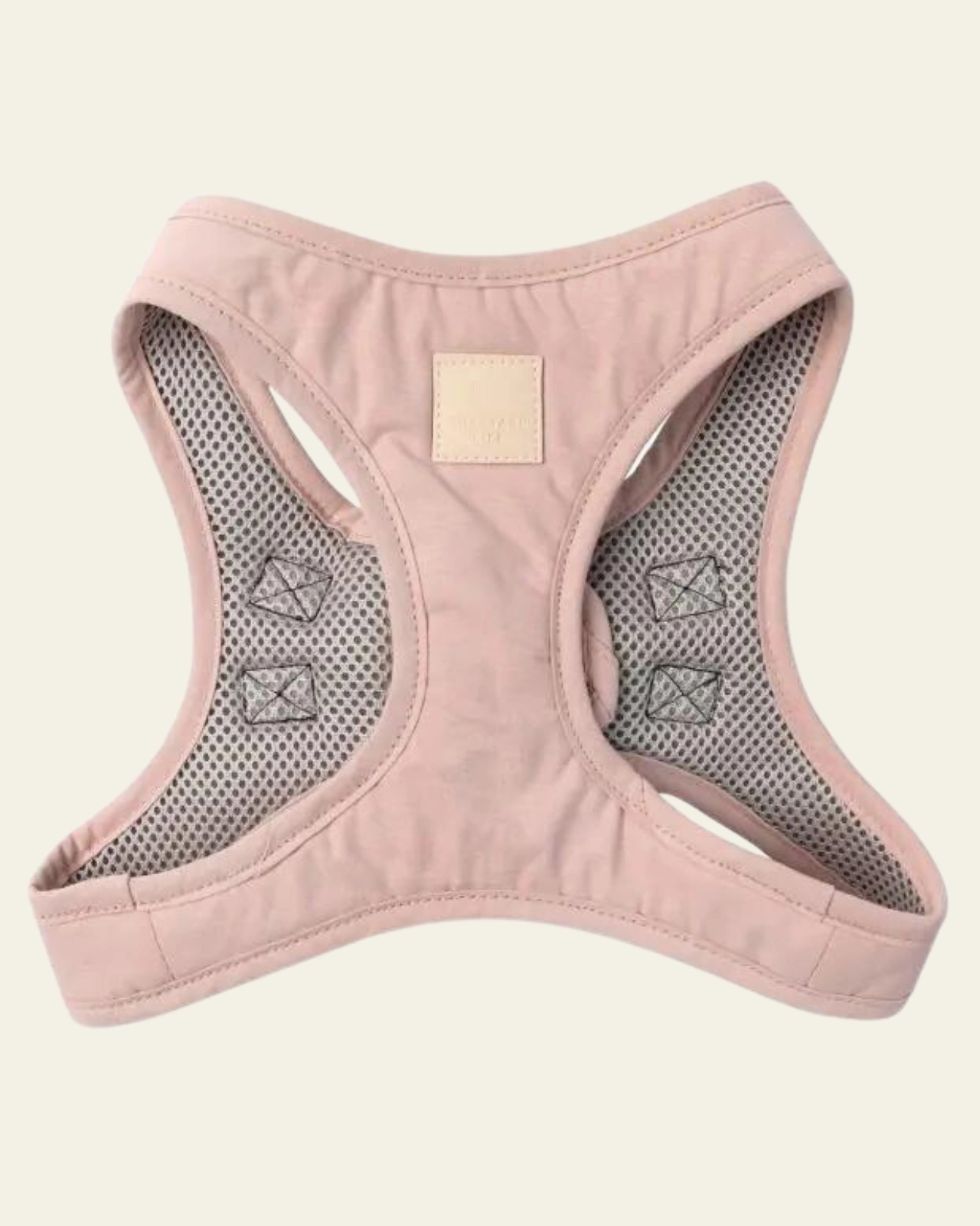 Soft Fabric Step-In Dog Harness in Sandstone, Myrtle Green, or Blush