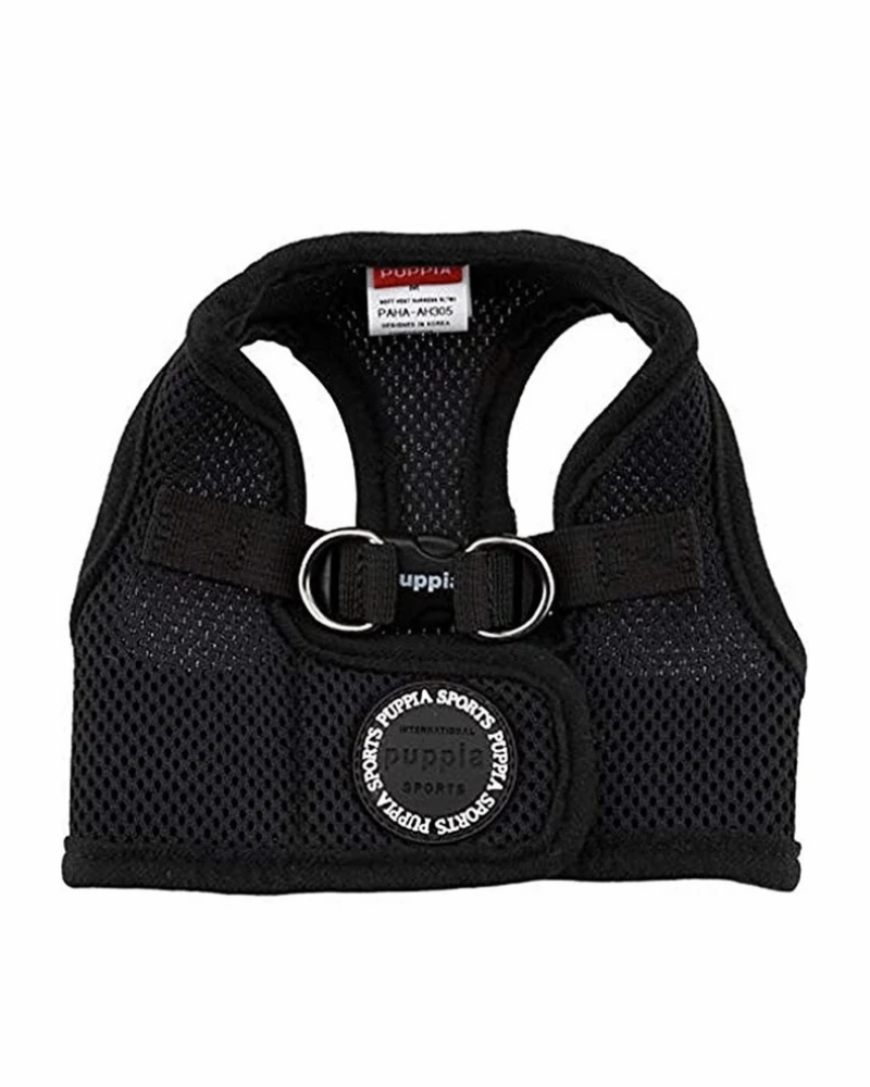 Soft Vest Dog Harness in Black