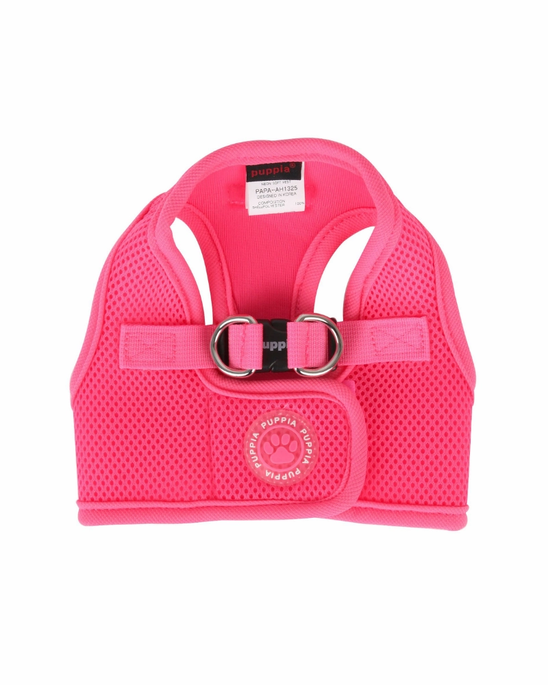 Soft Vest Dog Harness in Neon Pink