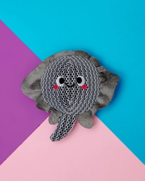 Stingray Squeaky Ball Dog Toy