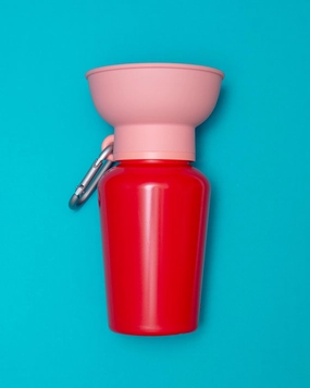 Strawberry and Guava  Flip Dog Travel Water Bottle (Limited Edition)