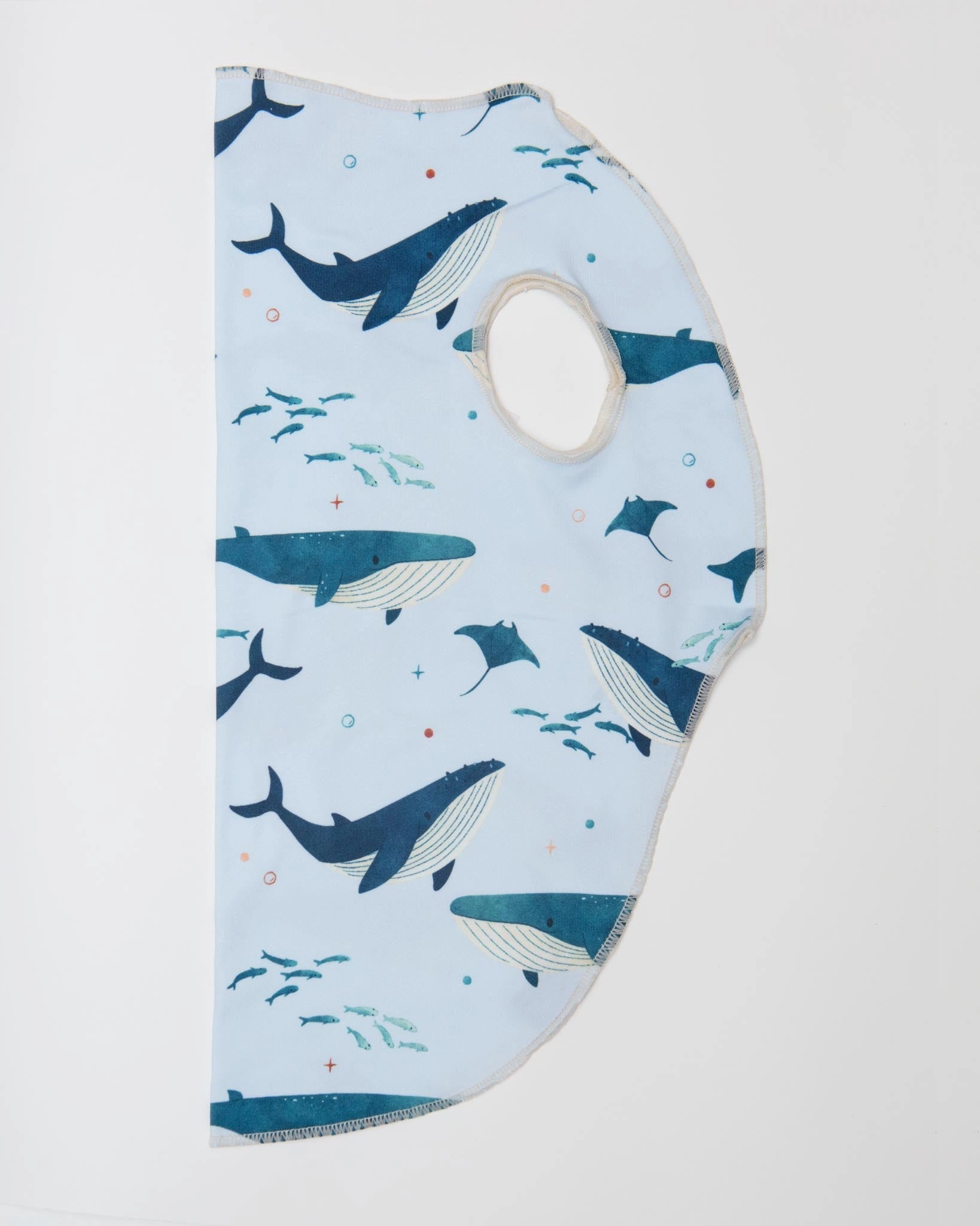 Sun Shield Tee in Whale Print (Made in the USA)