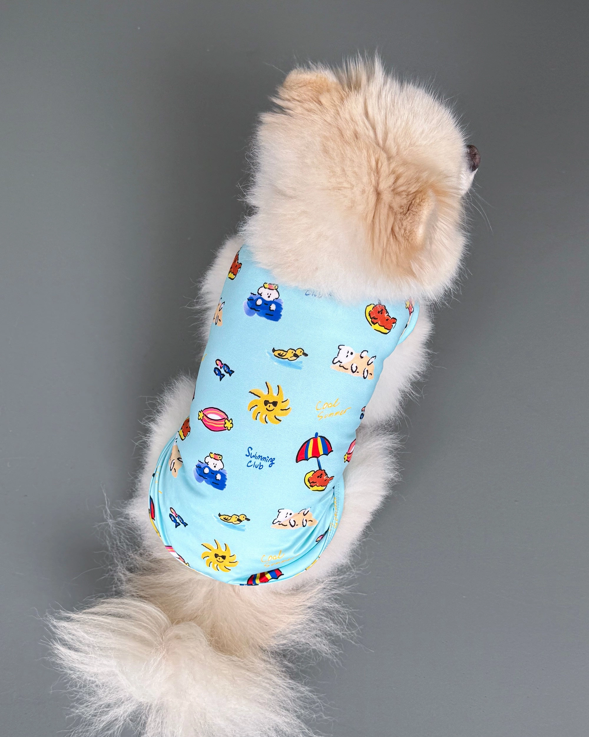 Swimming Club Dog Cooling Tee