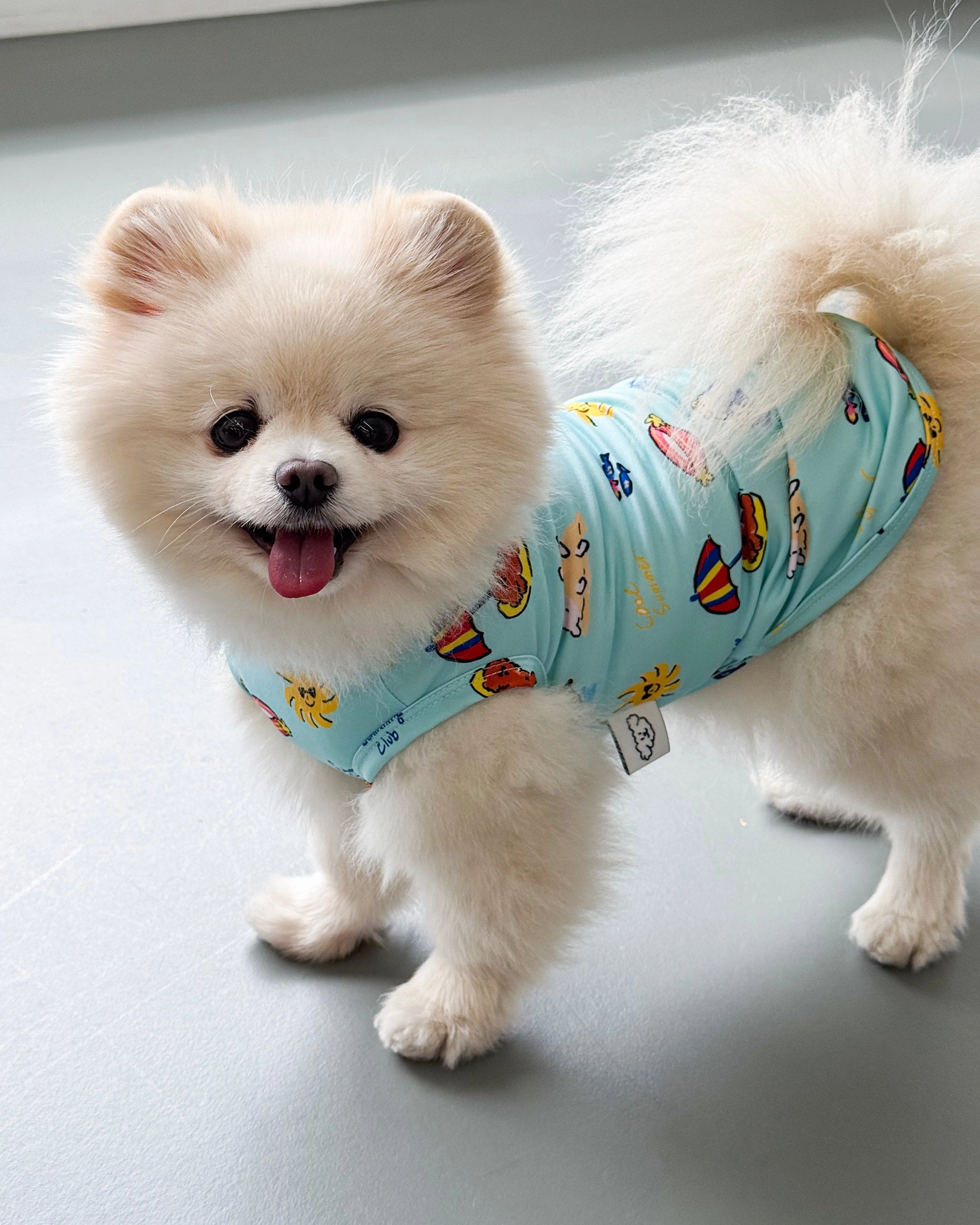 Swimming Club Dog Cooling Tee