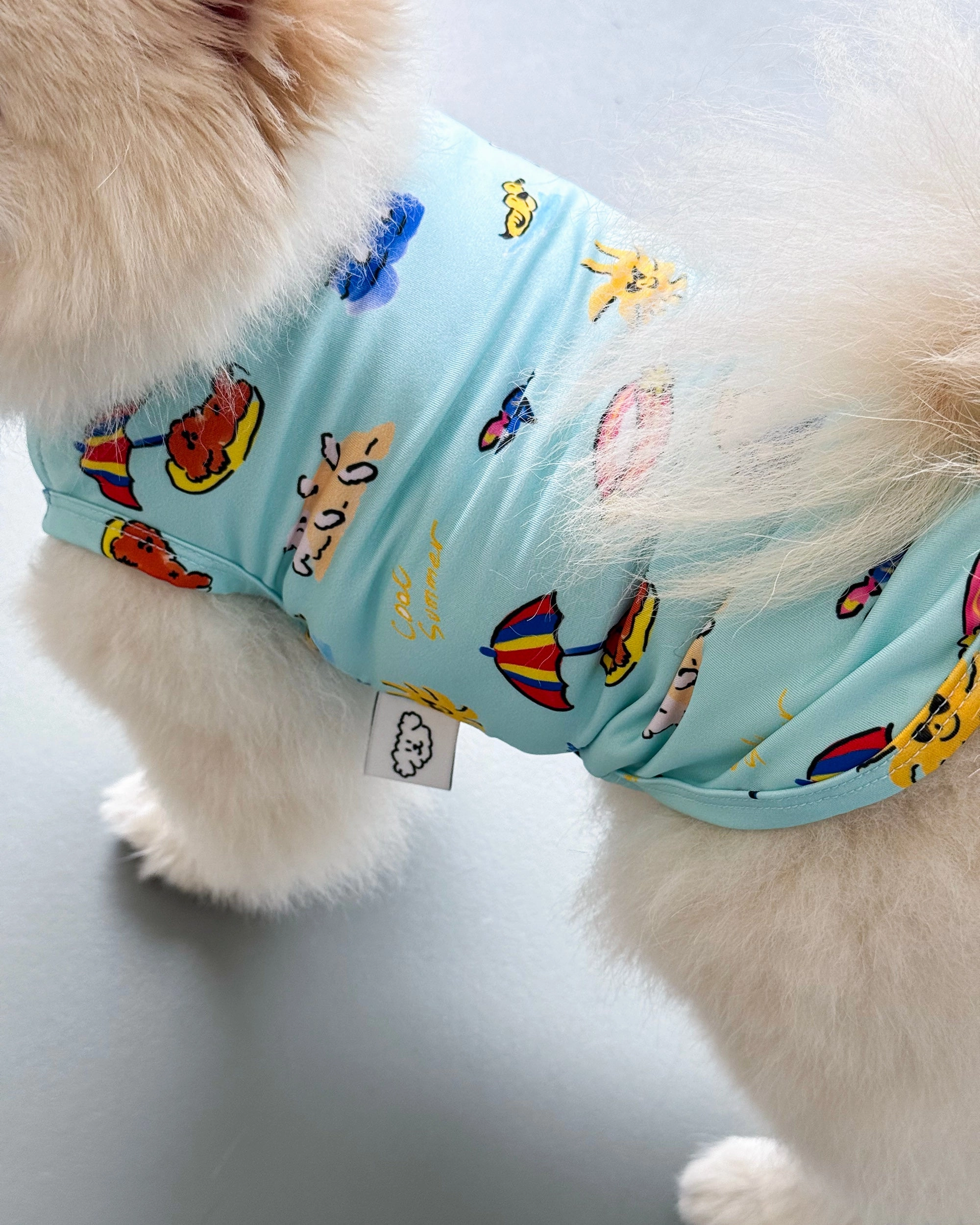 Swimming Club Dog Cooling Tee
