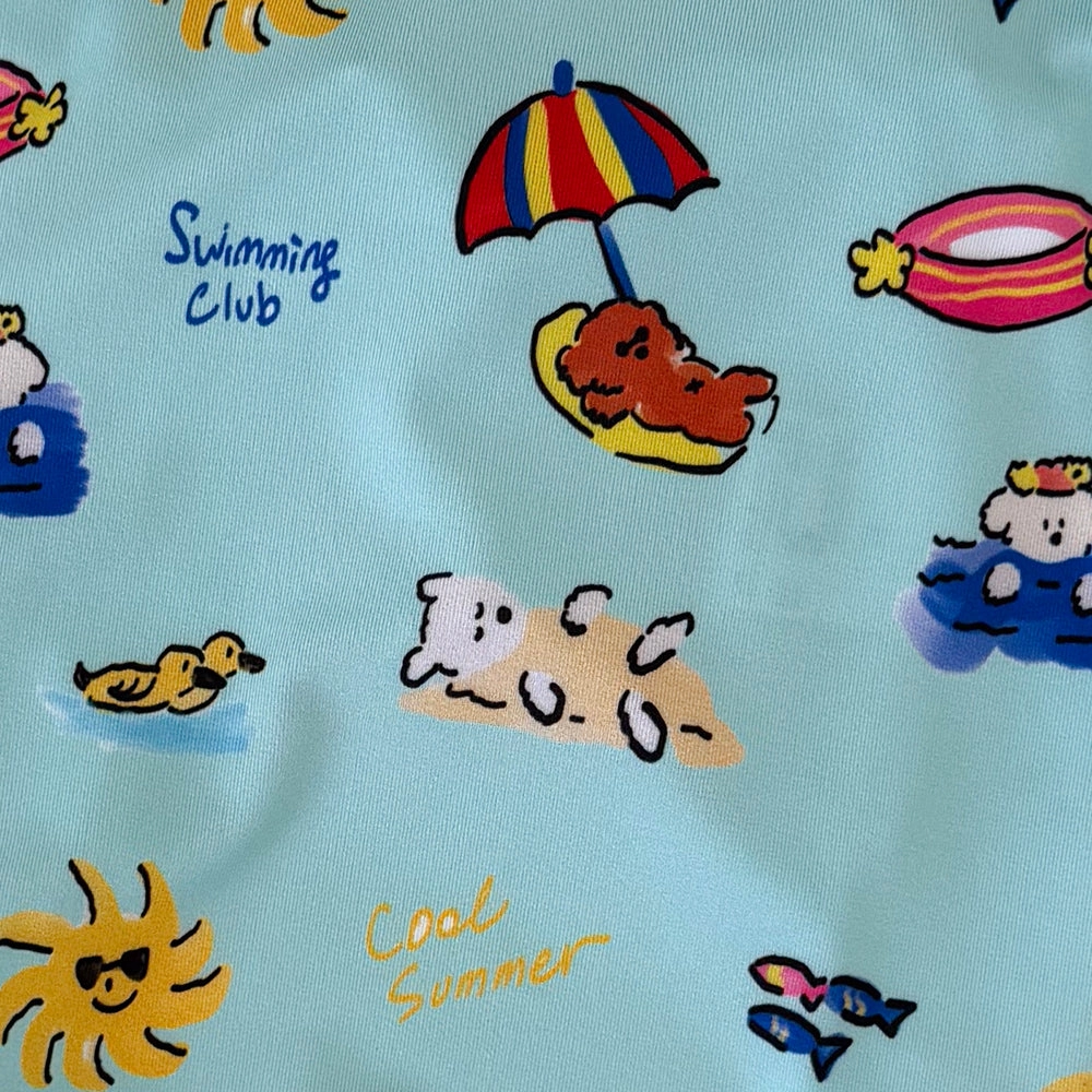 Swimming Club Dog Cooling Tee