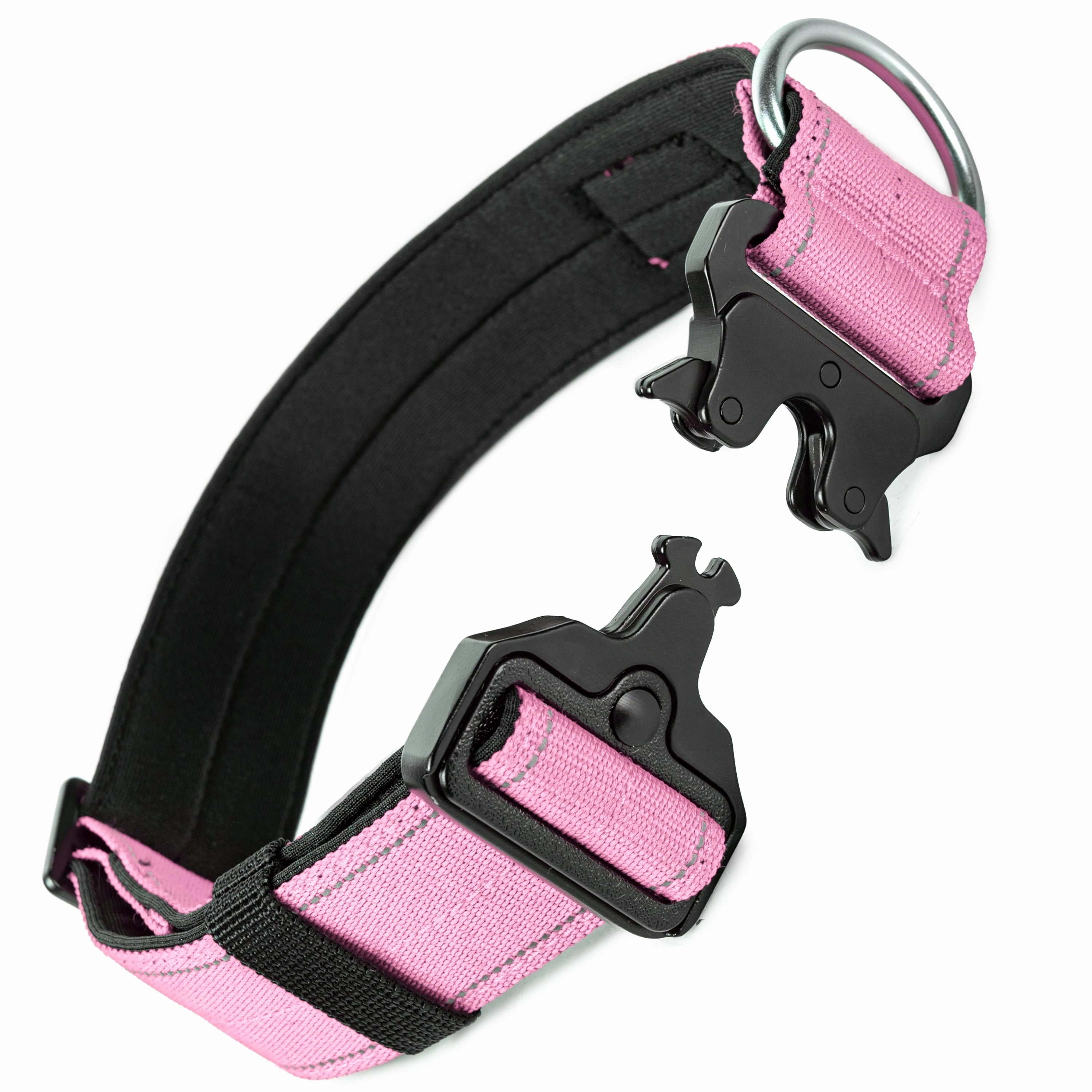 Tactical Dog Collar - Pink